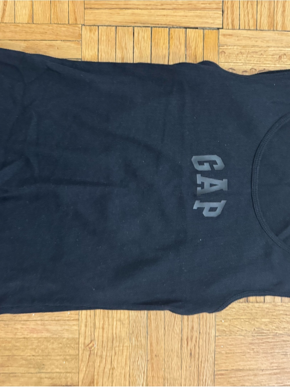 GAP Black Logo Tank Top